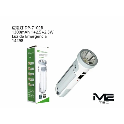 Lámpara LED Recargable DP-7102B 1300mAh | M2TEC