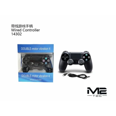 Mando PS4 con Cable y Doble Vibración Ref. 14302 | M2TEC