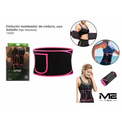 Faja Reductora con Bolsillo para Móvil Ref. 14325 | M2TEC