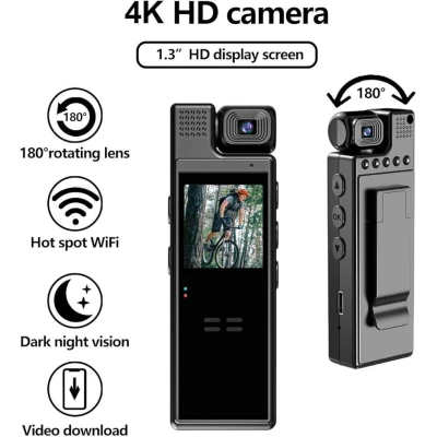 Mini Cámara Corporal  paraCámaras de Vigilancia