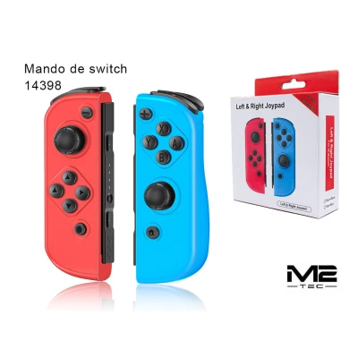 Mando Joypad Compatible Switch Rojo y Azul - Ref. 14398