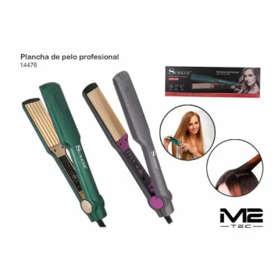 Plancha Pelo Profesional Crimper Surker 45W 14476 | M2TEC