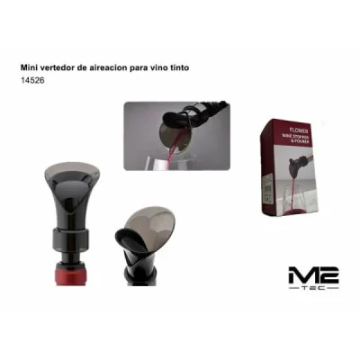 Mini Aireador y Vertedor de Vino Tinto M2TEC 14526