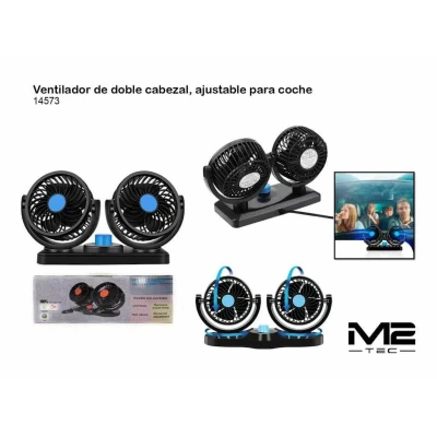 Ventilateur de voiture portable 12 V en gros | M2TEC Grossiste
