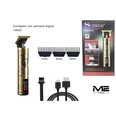 Cortapelos Surker SK-810 LED Profesional - Ref 14632