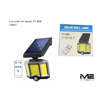 Lampes solaires extérieures YT-66B COB | Grossiste M2TEC