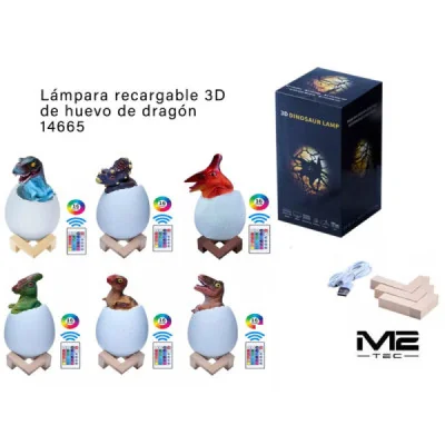 Veilleuse dinosaure LED rechargeable en gros | M2TEC Mai...
