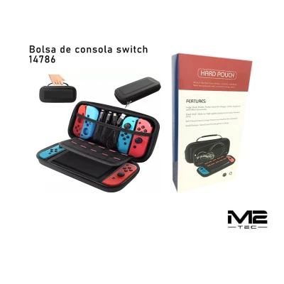 Bolsa Rígida Consola Switch 14786 | Protección EVA M2TEC