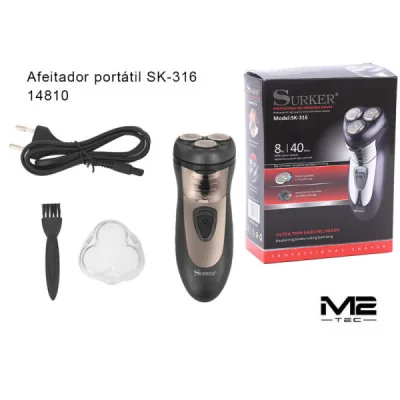 Surker SK-316 Rechargeable Cordless Shaver Wholesale | M2TE...