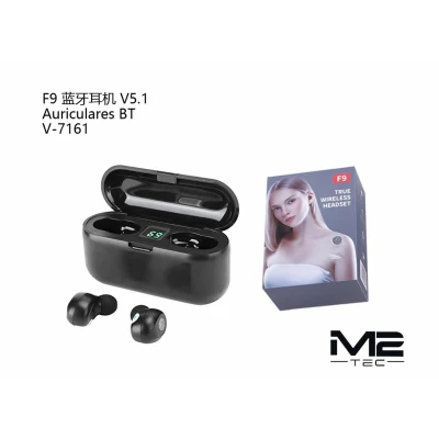 Écouteurs Bluetooth F9 TWS (Vente en gros) | M2TEC Grossiste