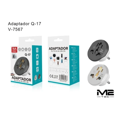 Adaptador de viaje Q-17 %category-name%