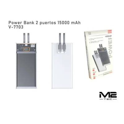 Batterie externe 15 000 mAh en gros | M2TEC, grossiste