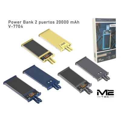 Batterie externe 20 000 mAh en gros | M2TEC, grossiste