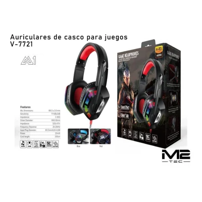 Fones de ouvido gamer M1 no atacado | Atacadista M2TEC