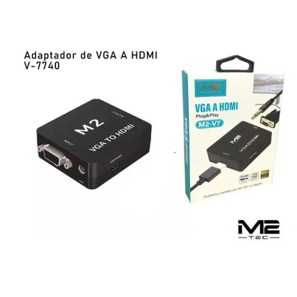Adaptador VGA a HDMI