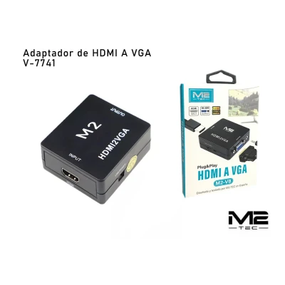 Adaptador HDMI para VGA por atacado | Atacadista M2TEC