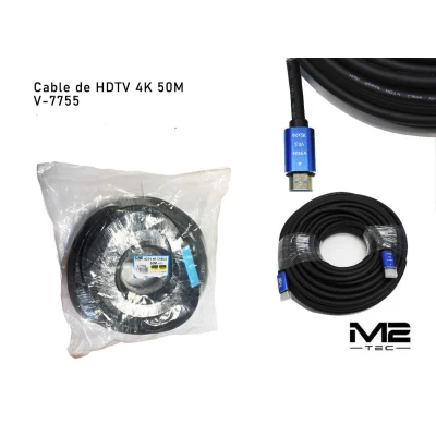 Cabo HDMI, 50 m - Atacado | Atacadista M2TEC