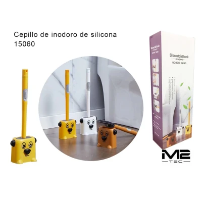 Escobilla de Inodoro de Silicona Perro 15060 | M2TEC