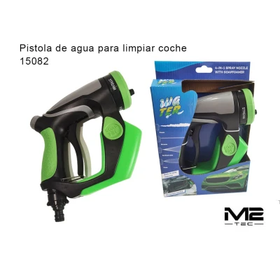 Pistola de Agua 4 en 1 con Depósito de Jabón | Ref. 15082