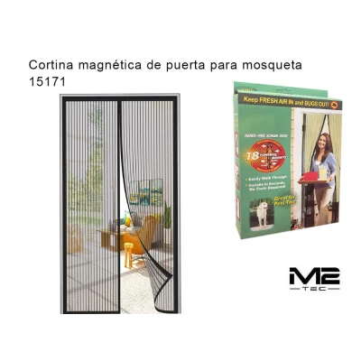 Cortina Magnética de Puerta 15171 - Cierre con 18 Imanes