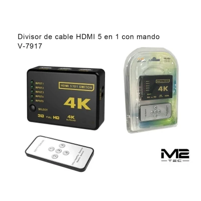 Wholesale 5-to-1 HDMI Switch | M2TEC Wholesaler