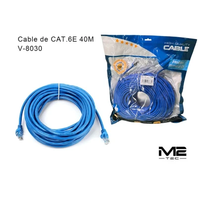 Cable Ethernet CAT.6E 40M M2TEC V-8030 - Red Alta Velocidad