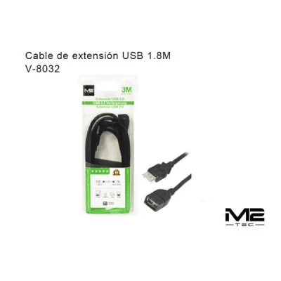 Cable de extensión USB, 1.8M al por mayor | M2TEC Mayorista
