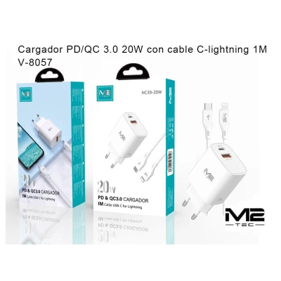 Chargeurs USB-C vers Lightning en gros | M2TEC Grossiste