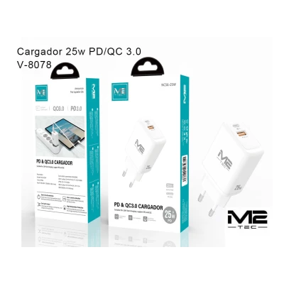 Chargeur PD/QC 3.0 25 W en gros | M2TEC (grossiste)
