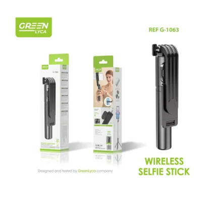 Trípode Palo Selfie G-1063 | Extensible 72cm | Green Lyca