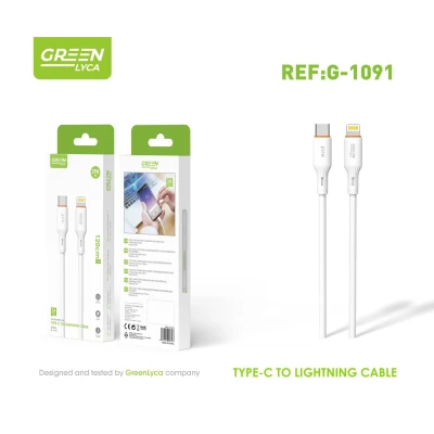 Câble USB-C vers Lightning en gros, 3A (charge rapide) | M2TEC Mai...