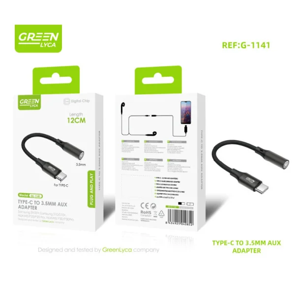 Adaptateur USB-C vers prise audio 3.5mm