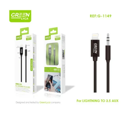 Adaptador Lightning a Jack 3.5mm AUX al por mayor | M2TEC Mayorista