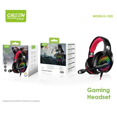 Auriculares Gaming Greenlyca G-1222 RGB | Mayorista M2TEC