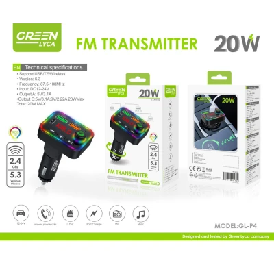 Transmissor FM 20W GL-F4 (Otimizado para SEO) Atacado | M2TEC...