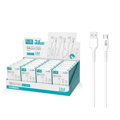 USB-C to USB-C Cable M-NB62, 1M, 3A Wholesale | M2TEC Wholesaler