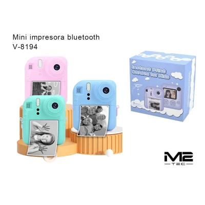 Cámara Infantil V-8194 | Impresora Térmica Bluetooth M2-TEC