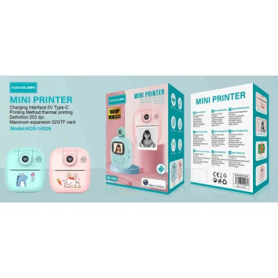 Imprimante miniature 1080p avec caméra KOS-14026 en gros | M2TEC Mai...