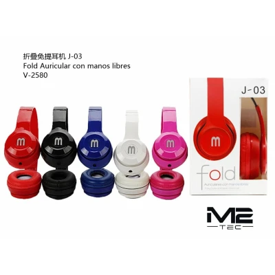 Évêques pliables J-03 M2TEC V-2580 avec Mains Libres