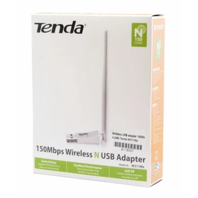 USB Wireless Tenda adapter W311Ma 150Mbps Antenna 4.2dBi