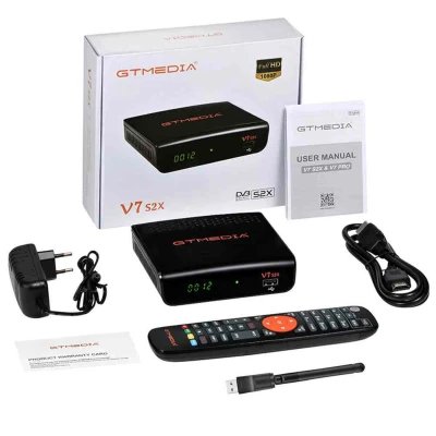 Receptor Satélite GTMedia V7 S2X Full HD B2B