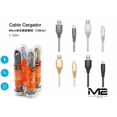 Câble micro USB V8 de 1,5 m (1,5 mètre) en gros | M2TEC Mai...