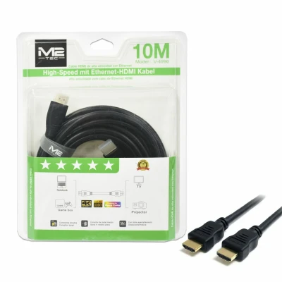 Cable HDMI 10M Alta Velocidad 4K con Ethernet M2-TEC