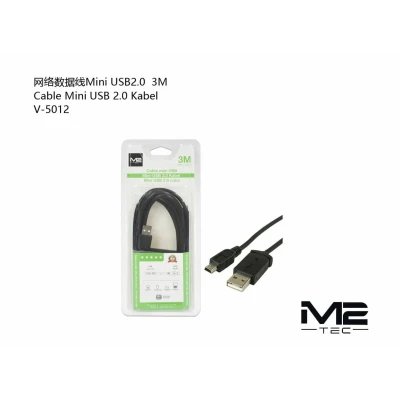 Mini USB Cable - 3 Meters Wholesale | M2TEC Wholesaler