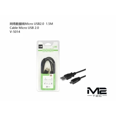 Câble micro USB 2.0, 1,5 mètre, vente en gros | M2TEC Wholesale