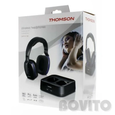 Thomson RF Wireless Headphones, Maximum Range 100m per month...