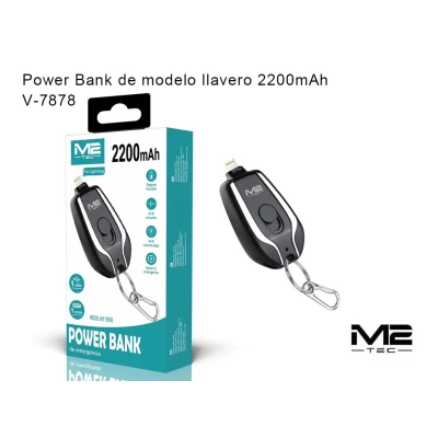 Batterie externe porte-clés 2200 mAh en gros | M2TEC Vente en gros
