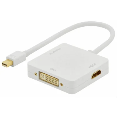 Câble Mini DisplayPort (Mini DP) 3 en 1 - 0,2 mètre, vente en gros |...