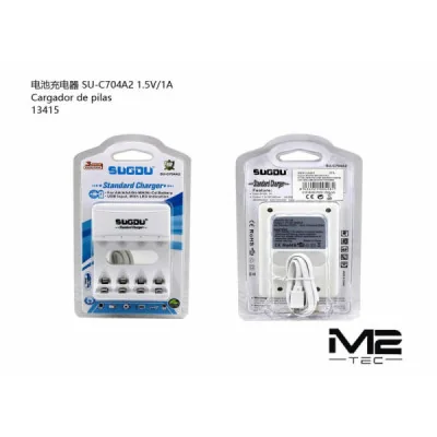 Cargador de Pilas AA/AAA Recargables