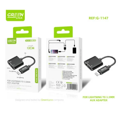 Lightning to 3.5mm AUX Audio Adapter